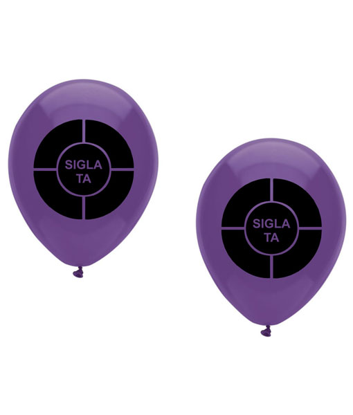 Baloane personalizate 2 fete 1 culoare - Baloane inscriptionate 1 culoare