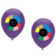 Baloane personalizate 2 fete CMYK + 4 culori